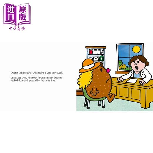 【中商原版】奇先生妙小姐 看医生 Mr. Men Little Miss go to the Doctor英文原版 儿童故事书 绘本图画书 亲子读物 进口童书 商品图2