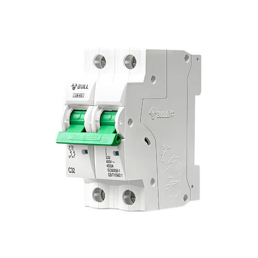 【DZ】公牛BULL空气开关LB5-63a/16A-2P/C型断路器400V 商品图1