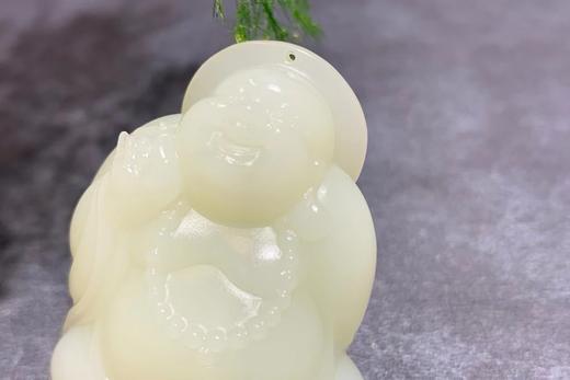 【御珠宫坊】白玉弥勒佛挂件 商品图4