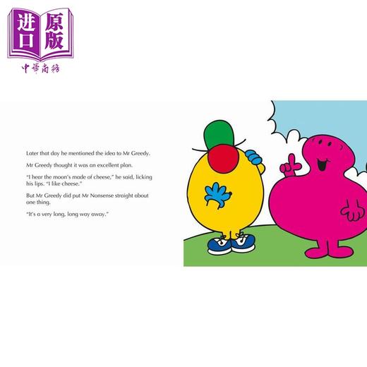 【中商原版】奇先生妙小姐 月球漫游Mr. Men Little Miss Trip to the Moon英文原版 儿童故事书绘本图画书亲子读物 进口童书 商品图3