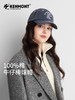 卡蒙全棉字母刺绣牛仔棒球帽女四季新款纯色短檐透气遮阳鸭舌帽 商品缩略图0