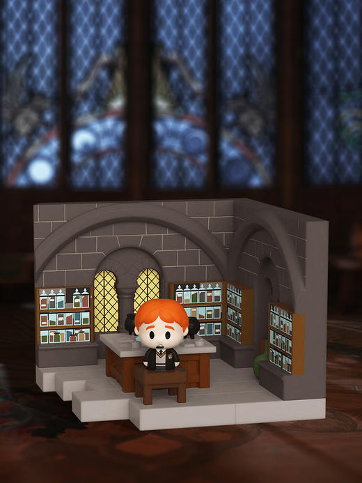 Funko POP Mini Moments HP Anniversary哈利波特秘密迷你场景罗恩手办摆件 57365 商品图2