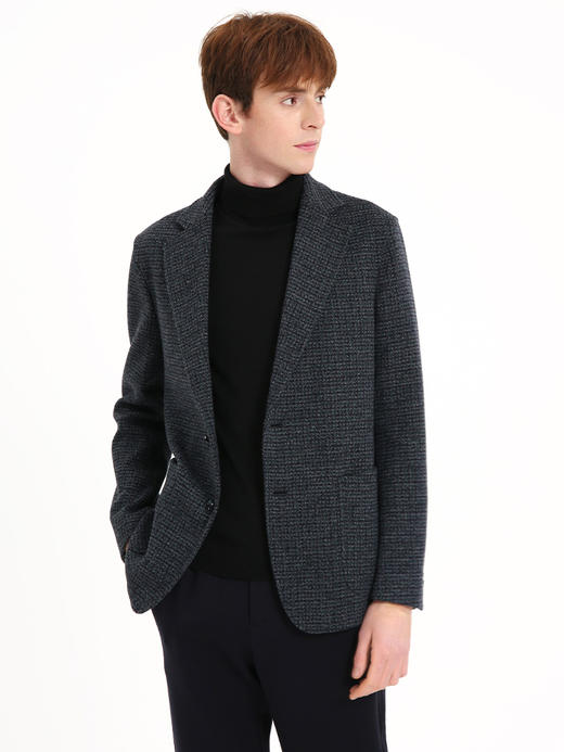 callisto深绿色绵羊毛混纺便西 FSFJK019C DR 商品图2