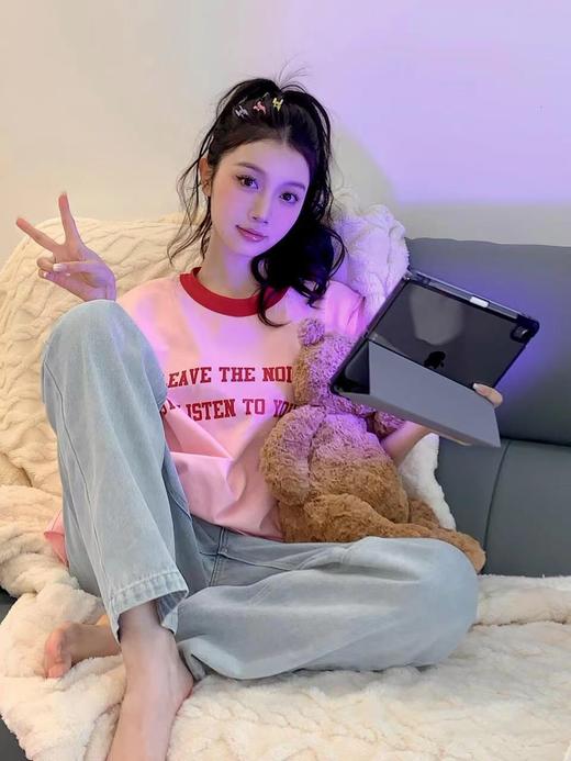 解构外露印花T恤 商品图7