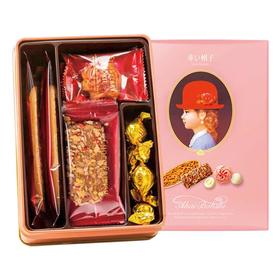 红帽子巧克力什锦饼干嫩粉色礼盒67.1g/盒