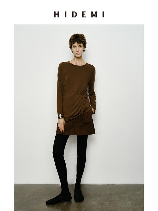 HIDEMI 美利奴超细羊毛弹力收身显瘦针织打底裤legging 商品图7