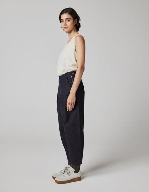 MHL 蓝染侧拉链军装束脚裤 商品图1