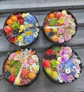 水果花盒（应季水果以及花材随机）