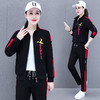 春秋运动套装字母印花广场舞服套装三件套TR-HYL2207 商品缩略图1