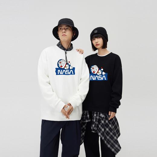 【99元任选3件】NASA LIKE 秋冬全棉卫衣 黑白经典 款式百搭 8款可选，黑色请拍大一码！ 商品图0