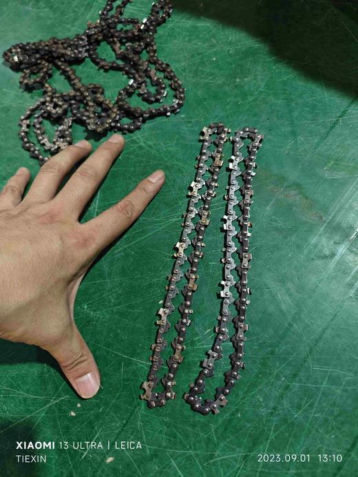 【货号05446】库存处理二手8-9成新链条6寸电链锯链条单手锯链条伐木锯锯条 商品图2