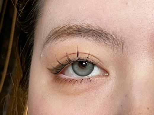 watermelens 半年抛 狼人传说&厌世狸猫 灰褐/绿 14.2mm  含硅水凝胶 商品图7