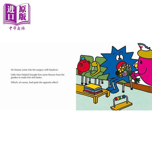 【中商原版】奇先生妙小姐 看医生 Mr. Men Little Miss go to the Doctor英文原版 儿童故事书 绘本图画书 亲子读物 进口童书 商品图4