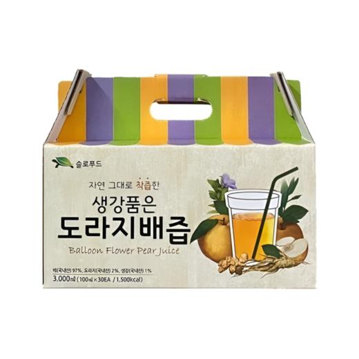 【盒】施温美 梨桔梗汁饮料80g*10*3 【곽】슬로푸드 생강품은 도라지배즙80g*10*3 商品图0
