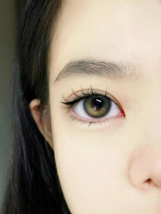 leenscolor 碎钻泪光 14.5mm 年抛两片装 abu实拍试色 商品图5