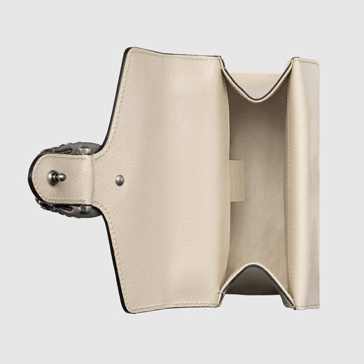 【一】GUCCI 古驰 女士 Dionysus系列 皮革迷你单肩包 白色 421970 0K7JN 9680 商品图2