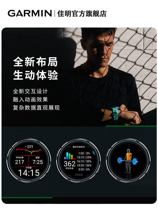 Garmin 佳明 Forerunner 265/265S 专业运动手表 商品图2