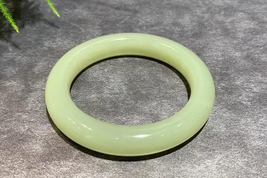 【御珠宫坊】和田玉青白玉手镯58.5mm 商品图4