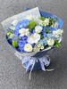 海阔天空（蓝绣球混搭花束） 商品缩略图1