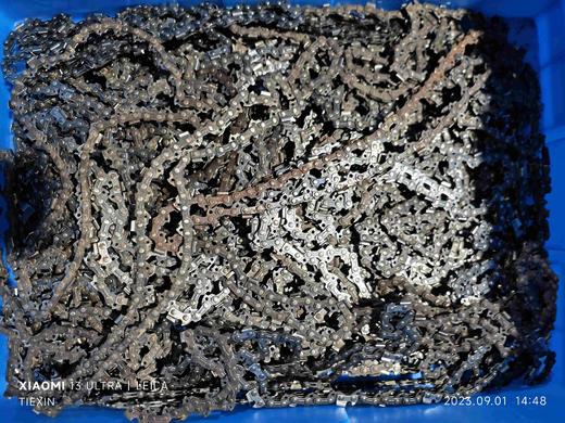 【货号03625】库存处理二手10寸电链锯链条8/9成新电链锯拆机链条好使好用 商品图1