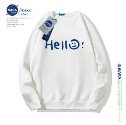 【99元任选3件】NASA LIKE 秋冬全棉卫衣 黑白经典 款式百搭 8款可选，黑色请拍大一码！ 商品图4