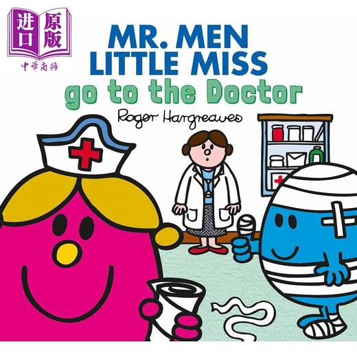 【中商原版】奇先生妙小姐 看医生 Mr. Men Little Miss go to the Doctor英文原版 儿童故事书 绘本图画书 亲子读物 进口童书 商品图1