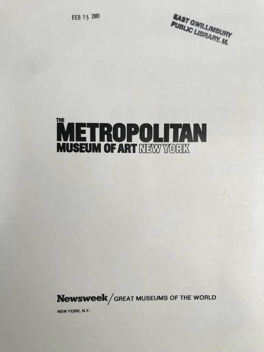 纽约大都会艺术博物馆图集（1979） 128幅彩色插图 精装大16开 商品图3