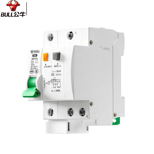 【DZ】公牛BULL断路器LBE5 -63a/20A-1PN/C型电子式AC 230V / 商品图0