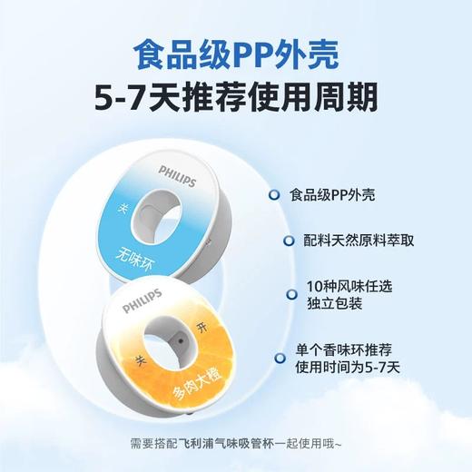飞利浦（PHILIPS）AWP2763气味吸管杯AWP280自然果味创新风味香味环 商品图4