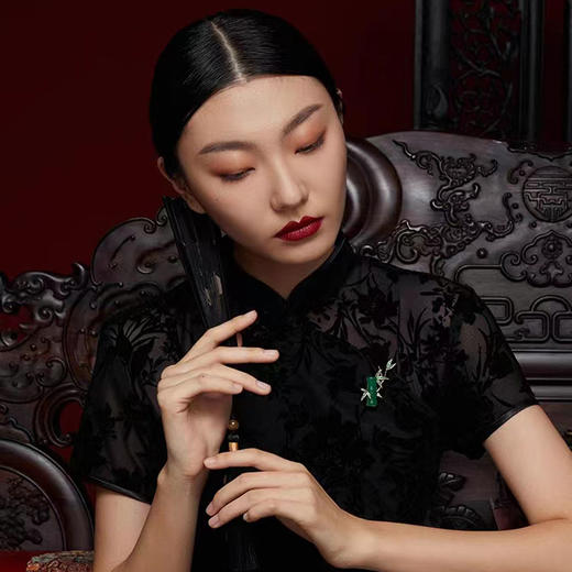 竹报平安胸针 商品图1