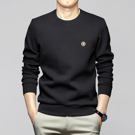 【一口价】【新款DX】大依优型大码圆领印花卫衣长袖加肥加大休闲运动上衣男打底衫胖子300斤