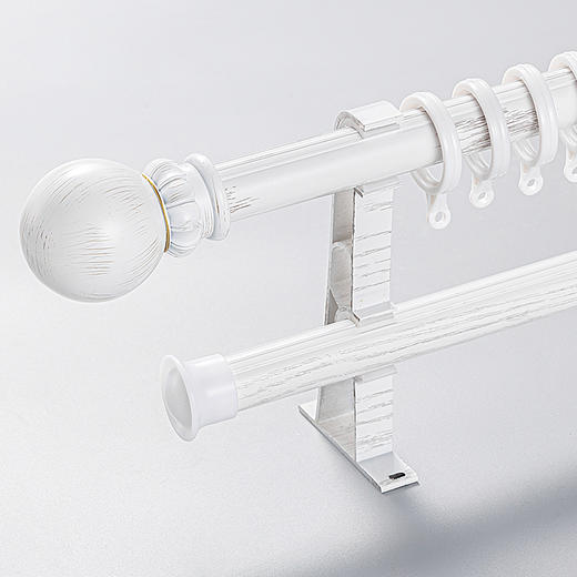 #北欧罗马杆#金蝉简约现代美式罗马杆窗帘杆  商品图0