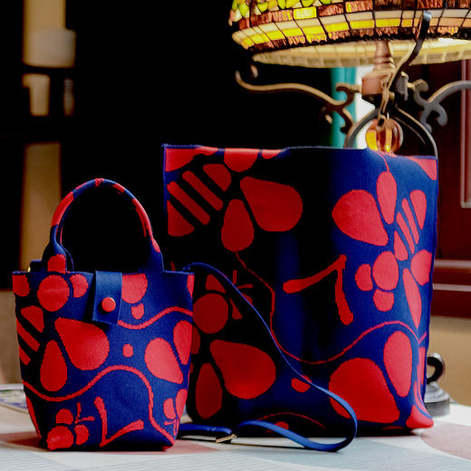 读者书店 | 读者×织遇  伴读旅行系列·针织挎包女士男士儿童通用时尚包 商品图2