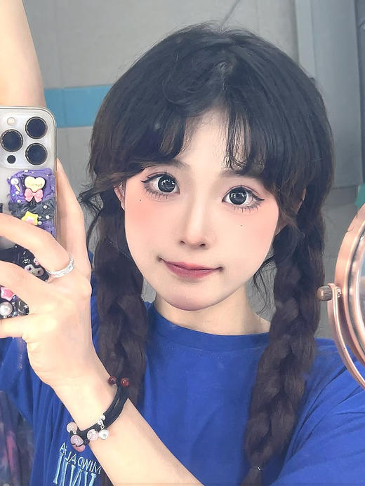 【半年抛大直径】DORISCON-乌木沉香-14.5mm 【半年抛 0-1000度 含有525/575】 商品图9