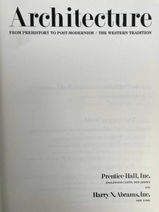 建筑：从史前到后现代主义/西方传统 74幅彩色923幅黑白插图 精装大16开 商品图2