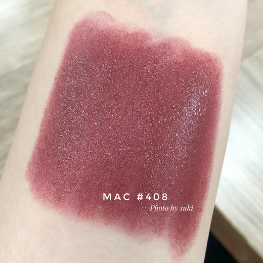 【9.2 大牌再降价】MAC渐变色Bated Breath玫瑰豆沙色秋冬 408# 3G 商品图3