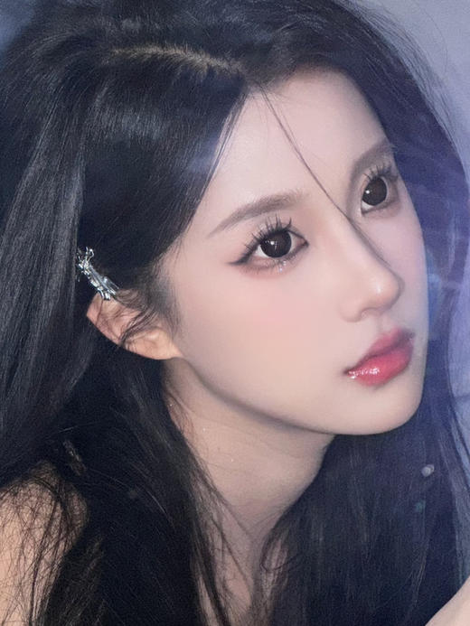 【半年抛大直径】DORISCON-乌木沉香-14.5mm 【半年抛 0-1000度 含有525/575】 商品图6