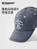 卡蒙全棉字母刺绣牛仔棒球帽女四季新款纯色短檐透气遮阳鸭舌帽 商品缩略图5