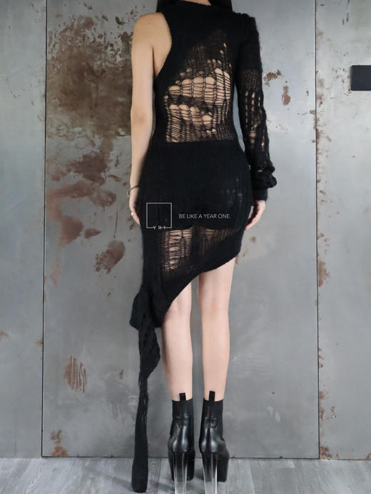 Rick Owens | 黑色香蕉毛衣 商品图2