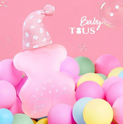 【9.2 大牌再降价】Tous桃丝熊粉红宝贝香水EDC古龙水花香麝香调100ML 商品图2