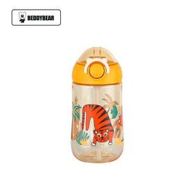 韩国杯具熊儿童鸭嘴杯顽皮豹400ml水杯