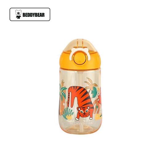 韩国杯具熊儿童鸭嘴杯顽皮豹400ml水杯 商品图0