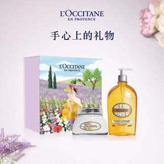 【1F】欧舒丹甜扁桃味沐浴油 500ML+欧舒丹甜扁桃紧致弹润美肤乳 200ML 商品图0