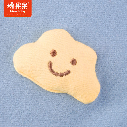 棉果果冬季新品内衣家居5A抗菌男童对开连体衣M411722423729 商品图1