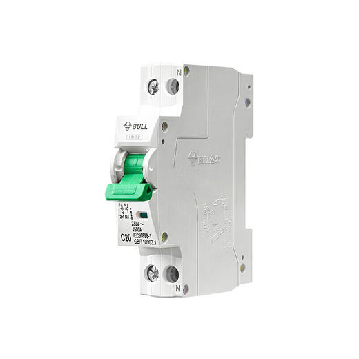 【DZ】公牛BULL空气开关LB5-63a/20A-1P/C型断路器230/400V 商品图3