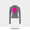 JUDYHUA 毛毡针织小高领 商品缩略图3