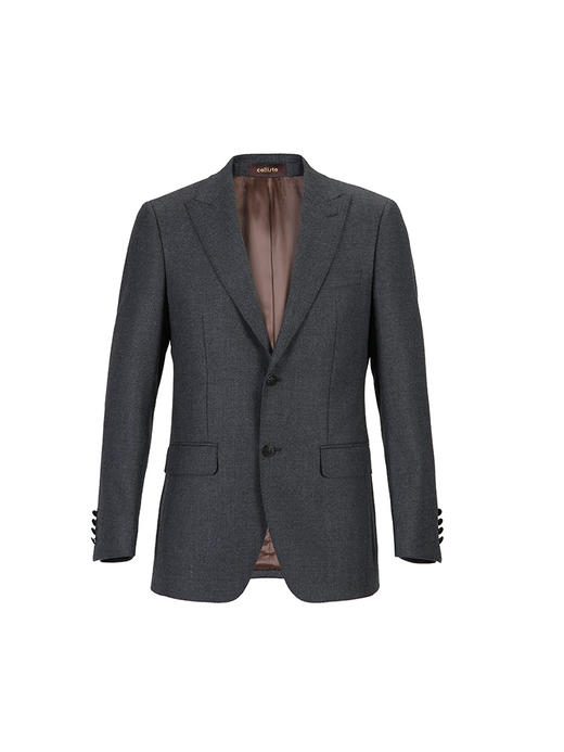 callisto熔岩灰全绵羊毛西服 FTBWJ069T 商品图3
