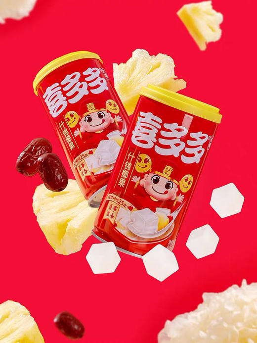 喜多多冰糖雪梨椰果28g 商品图0