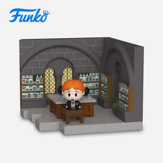 Funko POP Mini Moments HP Anniversary哈利波特秘密迷你场景罗恩手办摆件 57365 商品图0