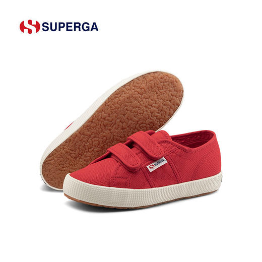 【2026新春专享】SUPERGA童鞋舒适透气魔术贴S00CCT0W2U基础款低帮男女童帆布鞋女（瑕疵品不退不换） 商品图3